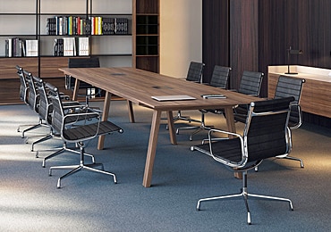 Wood boardroom tables